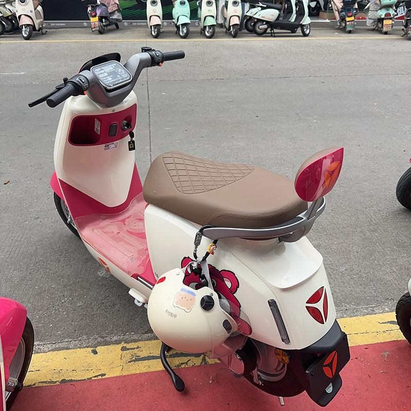 电动车头盔锁电瓶车摩托车自行车后座踏板车安全帽密码防盗锁