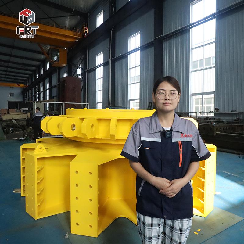 洛阳机械加家数控龙门铣生产大型重型旋转体焊接件Q235加工