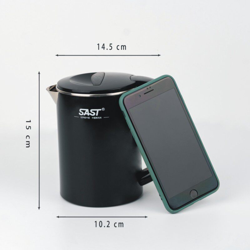 出国旅行可携式带小容量低功率学生宿舍迷你小功率电热水壶自动断