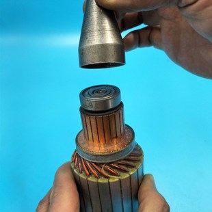 农用车起动机马达维修保养马达碳刷支架转子安装工具实心
