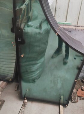 东方红东风雷沃迪尔拖拉机左右车门玻璃驾驶室前后挡风钢化玻璃门