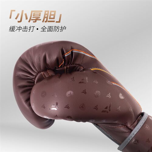 WOLON五龙拳击手套成人男女散打训练泰拳格斗搏击打沙袋拳套