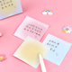 高颜值ins风渐变便利贴彩虹彩色便签纸留言N次贴可爱便签本可撕