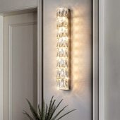 灯头灯造水晶壁灯新款 饰卧室床网红楼梯轻奢创意型墙客厅背景墙 装