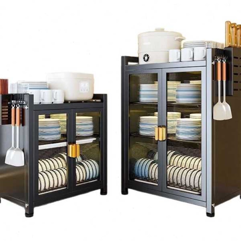 厨房置物架收纳盒碗碟碗盘沥x水架收纳架放碗架家用多功能碗柜碗