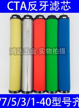 过滤器157牙反滤芯40/1精密款FH方5/015CTE立A空压机汉克森/9-3/