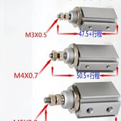 迷你10B形 B针20P动15J 复J 双气缸用156小微型P 作10气缸 CDCD5