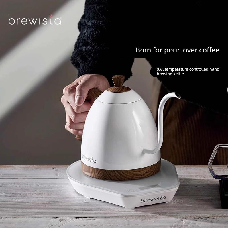 Brewista智能控温手冲咖啡壶家用不锈钢长嘴电热水泡茶温控b壶Pro