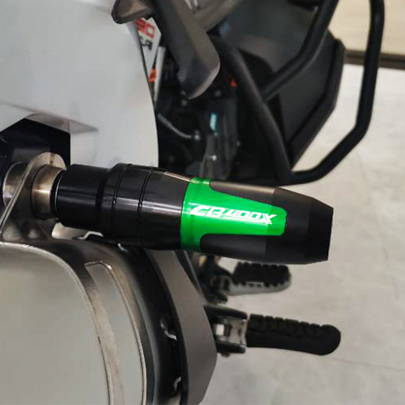 适用本田CB400X/F CM500/300改装配件铝合金排气管防摔胶防摔护杠