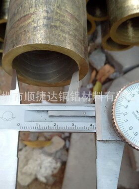 Qsn555耐磨厚壁锡青铜管 铸造大口径青铜套 超簿壁管棒