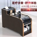 足疗茶几足浴柜桑拿美甲按摩床沙发茶水柜沐足洗脚店大理石茶几桌