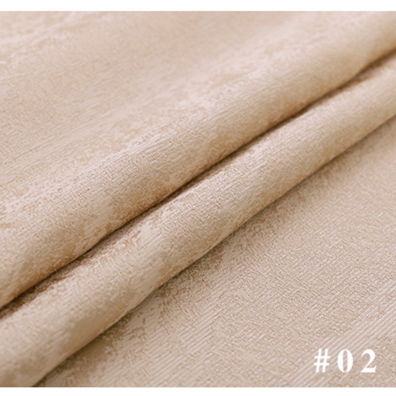 高暗纹提花新中式沙发抱枕靠垫布料轻O奢涤纶混纺装饰面料