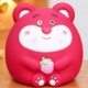 网红大容量草莓熊存钱罐2023新款 只进不出儿童男女孩大人储蓄钱罐