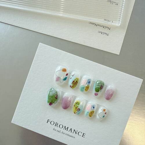 Foromance.新版【绿野仙踪】多彩童话世界 手绘涂鸦 手工穿戴甲
