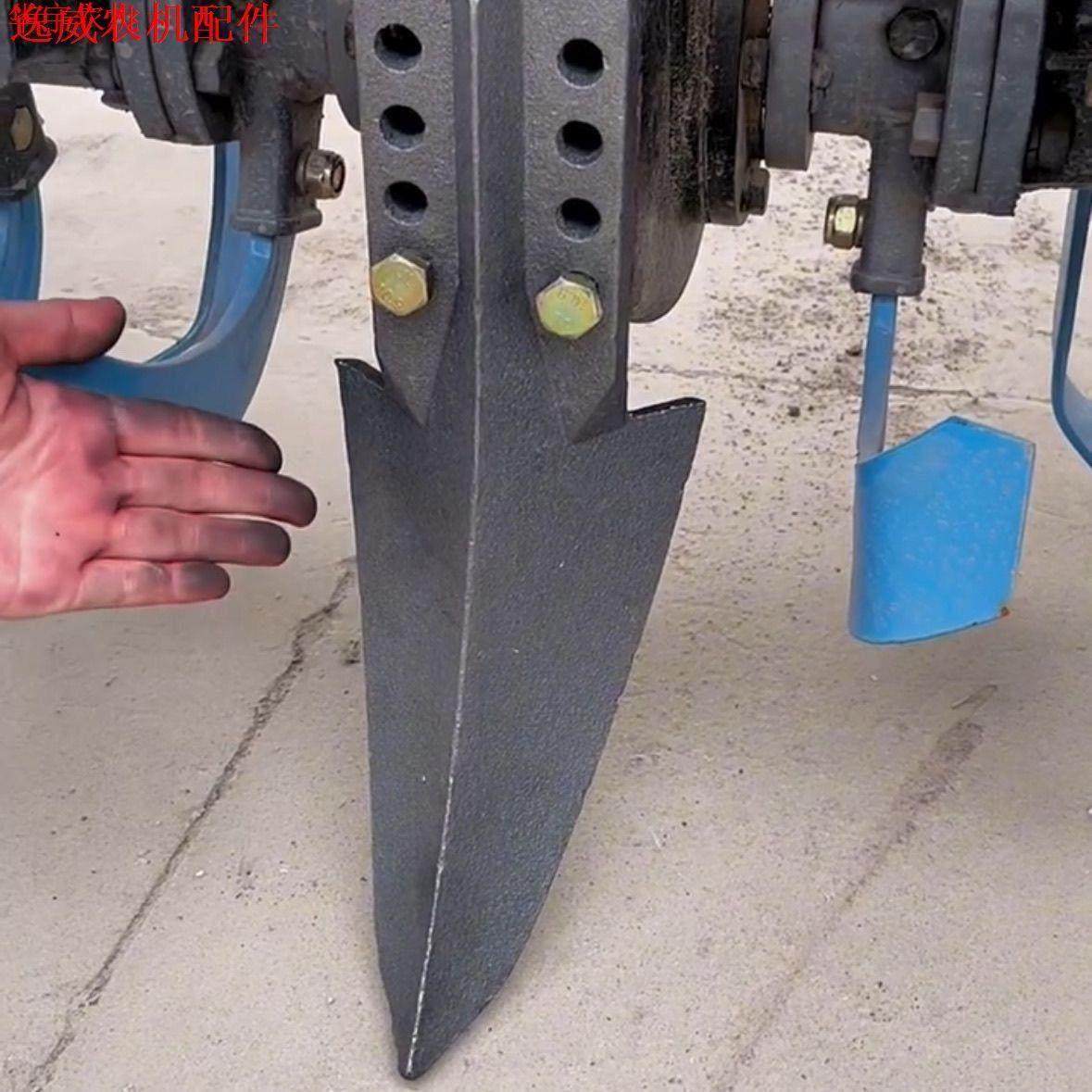 连云港南昌豪丰久九牌加强加厚锰钢旋耕机中间犁尖中心犁体犁头