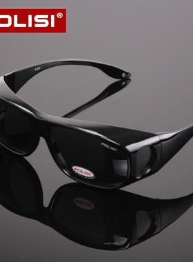 偏光套镜近视太阳镜男士专用开车防紫外线夹片眼镜女款遮阳镜墨镜