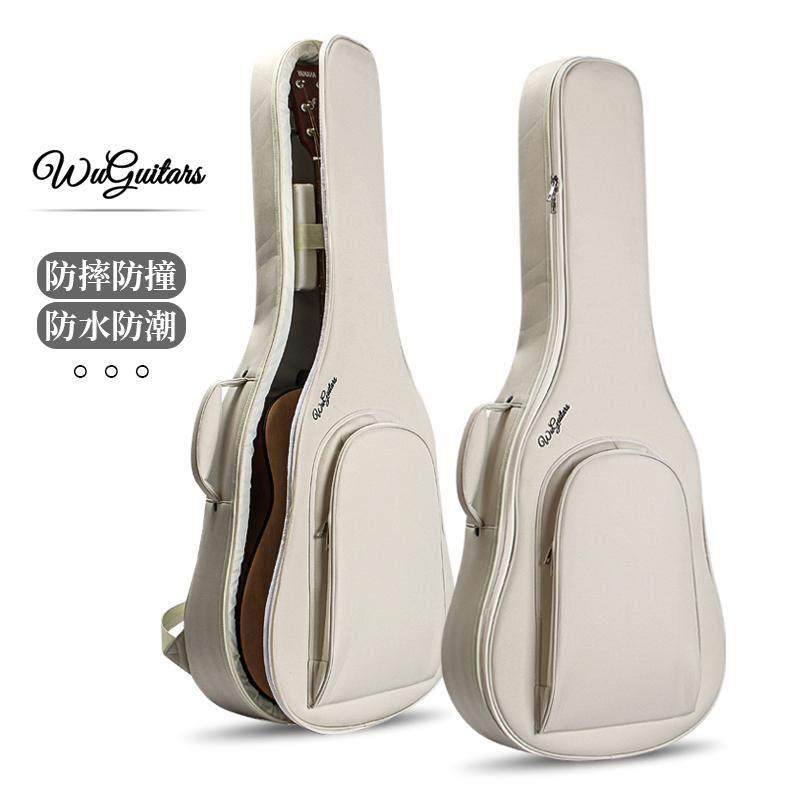 加厚木电吉他包双肩古典39寸琴包40寸41寸防水防震民谣吉他琴套袋