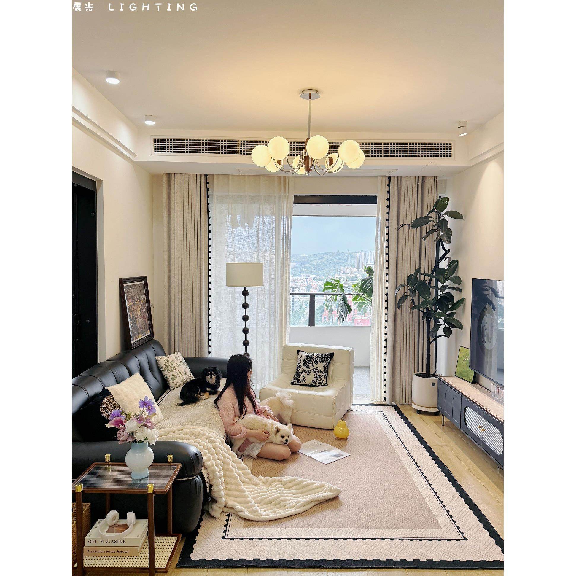 覆古魔豆灯中古法式客厅吊灯包豪斯设计师vintage卧室主灯具