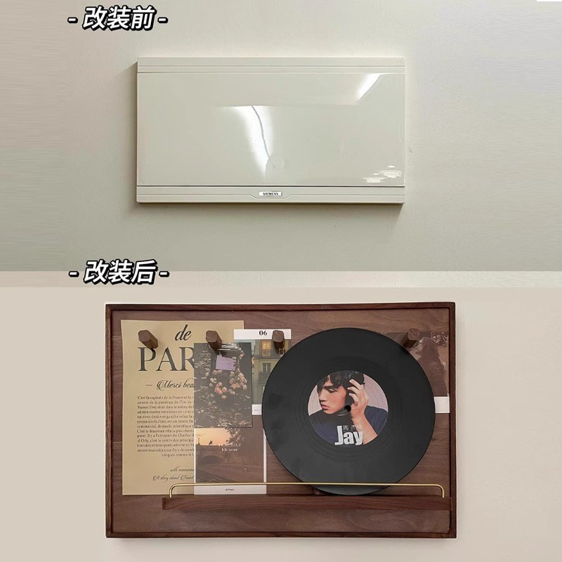 电表箱装饰画2025新款弱电箱盒遮挡挂画配电闸箱轻奢高级感免打孔