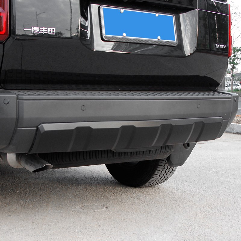 适用24款普拉多LC250下护板新霸道前后保险杠护板黑武士改装配件