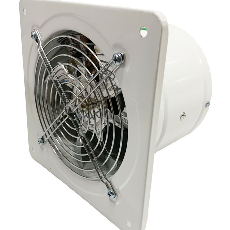 强力8寸高速换气扇厨房管道排气扇工业排风扇抽风机墙式200mm