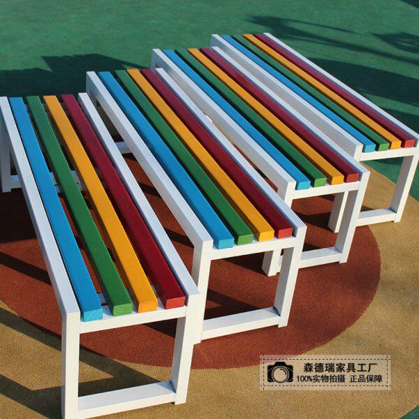 园林长条凳防腐实木排椅公园椅户外长椅室外休息长凳子广场休闲椅