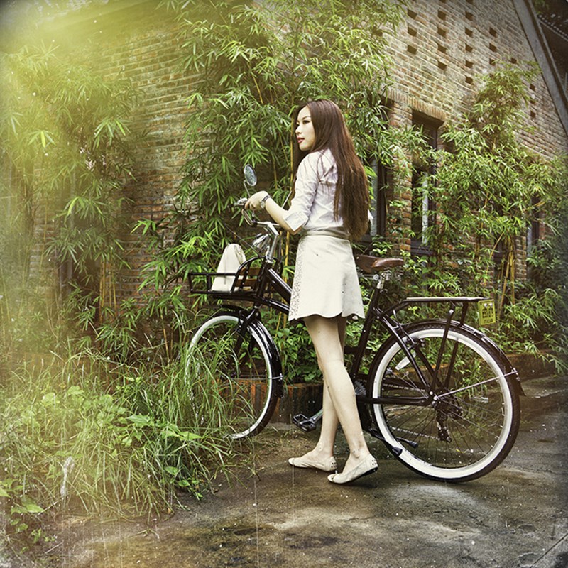 NOMAD复古自行车男女式城市休闲单车英伦成人通勤车24寸7速公路车