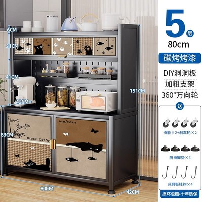 钢制一体靠墙大容量中古风入户门口鞋柜家用玄关收纳柜多层储物柜