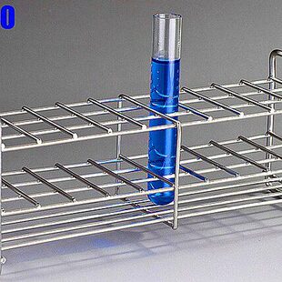 适合Φ23～Φ25.5试管 100个孔 孔径26mm 不锈钢试管架