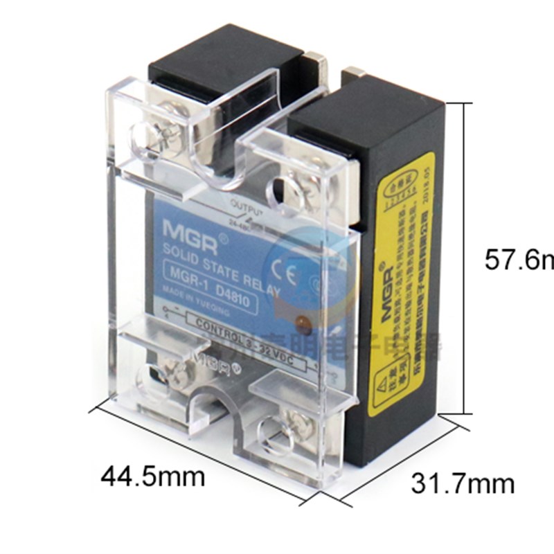 尔SS单相MG-1固态继电器120A直流24V控交N流A20V D48120