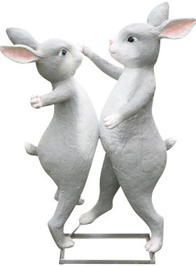 幼儿园小品摆件公园户外花园庭院动I物雕塑卡通园林景观装饰品