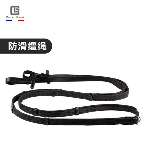 防滑缰绳调教驯马缰绳骑马副缰绳牛皮材质耐磨马术用品 815