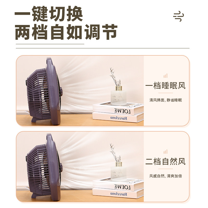 桌面小风扇宿舍卡通电风扇小型学生台式家用S台扇办公室有线上