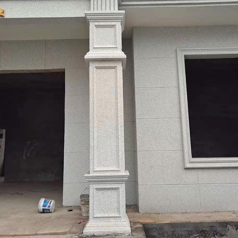 欧式别墅水泥中式方柱  柱墩 光面凹凸造型罗马柱模具 厂家直发