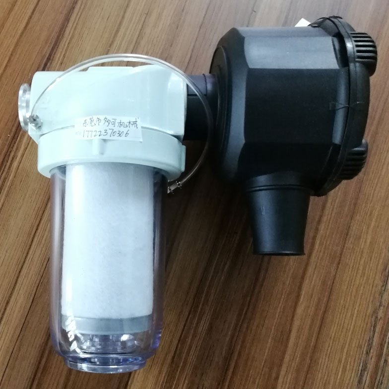 真空泵油雾过滤器双极油式旋片泵油雾收集分离回油装置 KF25  40