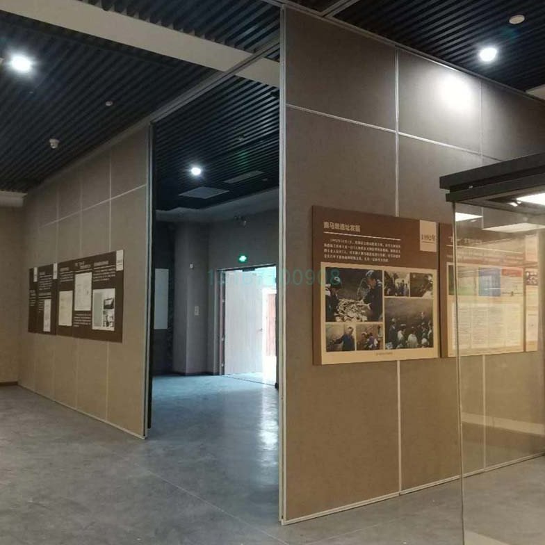 12画展活动展板画廊吊轨移动屏风博物馆移动折叠会议室活动隔断墙