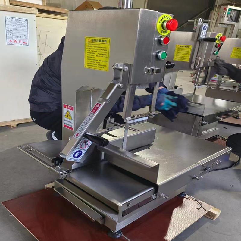 电动锯骨机商用切排骨机大型屠宰牛羊猪设备