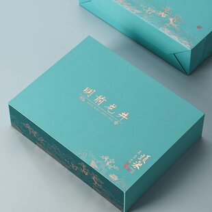 通用绿茶叶包装盒空盒龙井碧螺春雨花茶玉露仙茶云雾毛尖毛峰铁罐