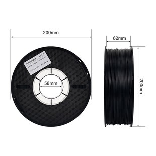 启庞3D打印机ASA耗材1.75耐高温户外抗晒坚韧耐用线材1KG 航模