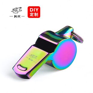 北狼户外求生口哨不锈钢裁判哨交通指挥体育老师专用巨响哨子062