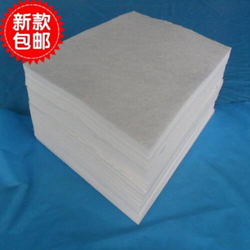2mm片状吸油棉 吸油垫 吸油毡 工业吸油棉片 强力吸附棉 100片/箱
