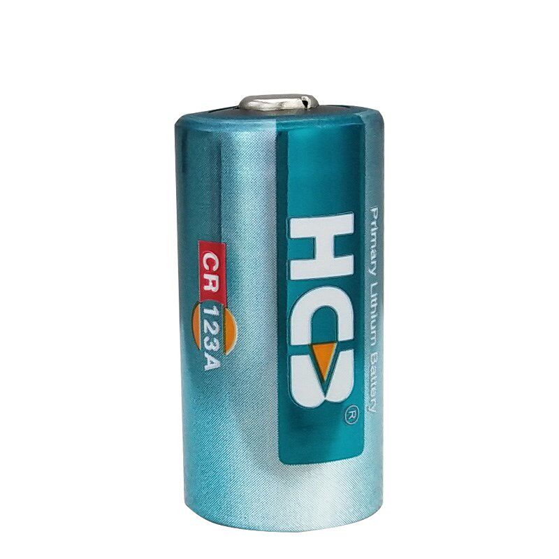 HCB昊诚锂锰电池CR17335智能防疫门磁CR123A烟雾报警器地质罗盘仪