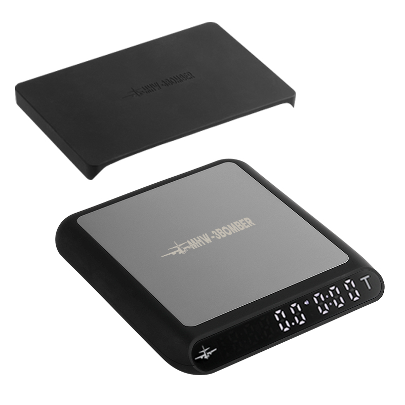 轰炸机方程式智能咖啡秤 专业手冲秤意式手冲称重计时器电子秤量