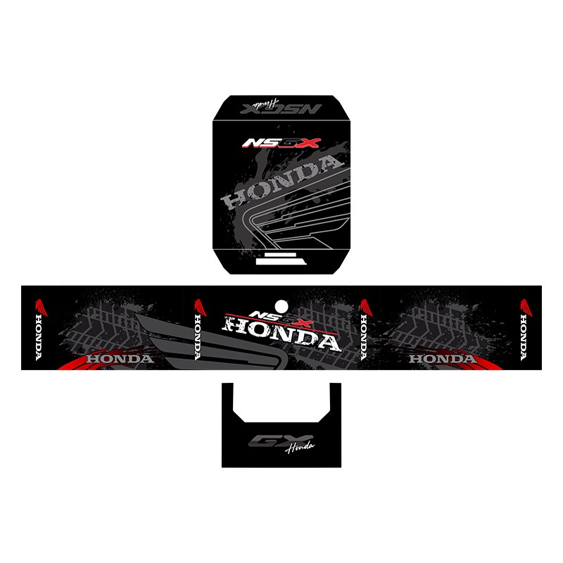 适用25款本田NS150GX尾箱贴纸防磨保护贴膜创意防磨拉花改装配件