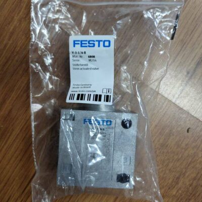 现货销售德国FESTO 直动圆头式阀 V-3-1/4-B 6808 V-5-1/4-B 6809