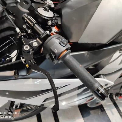 KTM-RC390 省力离合 折叠牛角 离合拉杆 全年份通用MOTO-TRON出品