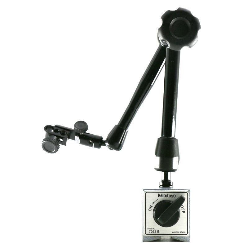 三丰磁性万向表座7033-10百分表千分表支台架大万向磁力座