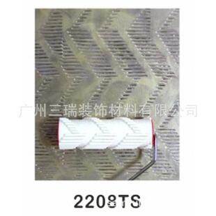 8寸橡胶滚筒墙壁刷子压花硅藻泥漆艺术涂料油漆刷优惠2208TS