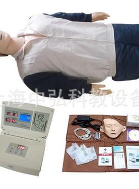 高级中屏幕液晶自动电脑心肺复苏模拟人ZH/CPR580成人急救橡皮人