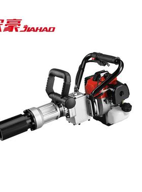 便携式汽油镐破碎锤多功能打桩机家豪JH55-J